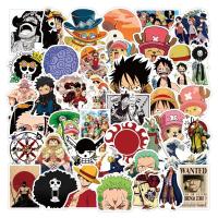 ราคา 10 30 50ชิ้นสติ๊กเกอร์กราฟฟิตีการ์ตูนอะนิเมะเรื่องวันพีช DIY จักรยานกระเป๋าถือเดินทางกีตาร์แล็ปท็อปกันน้ำของขวัญสติ๊กเกอร์ตกแต่งเย็น (19975478494)