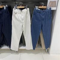 ราคา UNIQLO กางเกงยีนส์ทรงหลวมสำหรับผู้หญิงและผู้ชาย2023คนสำหรับใส่อยู่บ้านพร้อมโชว์ห้องลองเสื้อ455498 2023ของแท้ (19757605585)