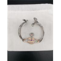 ราคา Vivienne Westwood พนมเปญขอบเงินสีชมพูสร้อยข้อมือหนาดาวเสาร์สร้อยข้อมือสามส่วน C8019 (19309155292)