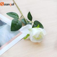 ราคา Seangel 3ชิ้นสีแดงกุหลาบดอกไม้ผ้าไหมสัมผัสจริงดอกไม้ประดิษฐ์วันวาเลนไทน์บ้านสำหรับ Diy ตกแต่งงานแต่งงานดอกไม้ปลอม (15602487168)