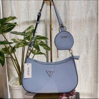 ราคา พร้อมส่ง กระเป๋าสะพาย Guess hobo แถมใบลูก สวยมากค่ะ แท้ (15281513560)