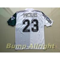 ราคา Retro เสื้อบอลย้อนยุค Vintage ทีมลิเวอร์พูล เยือน 1995 Liverpool Away 1995 23 FOLWER และอาร์มพรีเมียร์ (12607994967)