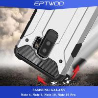 ราคา EPTWOO เกราะป้องกันไฮบริดสองชั้นทนทานสำหรับเข้ารูปพอดีเคสโทรศัพท์ Samsung Galaxy NOTE 4 JG 01เคสกันกระแทก (124241957)