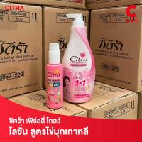 ราคา เซ็ตสุดคุ้ม ซิตร้า โลชั่นบำรุงผิวกาย 300 มล แพ็คคู่ หัวเชื้อเข้มข้น แบบขวดขนาด 100มล 1 ขวด (21037323338)