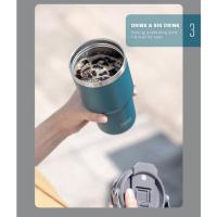 ราคา แก้วเก็บความเย็น แก้วเก็บอุณหภูมิ แก้วtyeso กระบอกน้ำเก็บอุณหภูมิ แก้วน้ำเก็บความเย็น แก้วแสตนเลส ขวดน้ำแสตนเลส (20213461840)