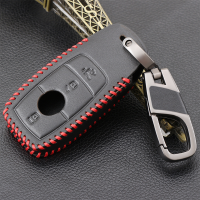 ราคา เคสกุญแจรถยนต์หนังปลอกหุ้มสำหรับ Mercedes Benz A C E S Class CLA CLC CLS GLS รีโมทกระเป๋า (10282714032)