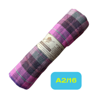ราคา ด่านหเนือแพรฝ้าย A2 ผ้าขาวม้า ขนาด 100x200 cm รุ่นหน้ากว้างพิเศษ เนื้อนุ่ม ใช้ตัดเสื้อสวมใส่สบาย (15658334549)