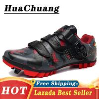 ราคา HUACHUANG 2021ใหม่รองเท้าปั่นจักรยานสำหรับผู้ชายและผู้หญิง MTB SPD Professional ล็อคจักรยานเสือภูเขารองเท้าจักรยานผู้ชายรองเท้า MTB SPD ยางหมุดลำลองรองเท้ารองเท้าปั่นจักรยาน Mtb ขายรองเท้าปั่นจักรยาน