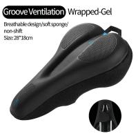 ราคา WEST BIKING อานจักรยานที่หุ้มเบาะ MTB จักรยานเสือหมอบเบาะรองนุ่มเบาะรองนั่ง Anti Slip เบาะจักรยานแบบสบายฝาครอบ (9803309816)