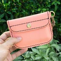 ราคา กระเป๋าสตางค์หนังแท้ใส่เหรียญ กระเป๋าตังค์ใบเล็กใส่แบงค์และบัตรได้ สีพาสเทลเกาหลีน่ารัก ขนาดพกพางานแฮนด์เมด สำหรับผู้หญิง ผู้ชาย (21053823135)