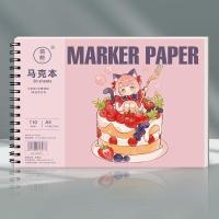 ราคา A3 A4 A5การ์ตูนปก110GSM กระดาษมาร์กเกอร์50แผ่นเครื่องหมายภาพวาดเด็กดินสอสีเกลียว S Ketchbook สีน้ำแผ่นน้ำที่ใช้น้ำมันวาดทั่วไป (16280477912)