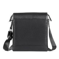 ราคา ZZOOI Double Zipper Men Bag Genuine Leather Mens Shoulder Bags Satchels Cross body Bags For Men Cow Leather Male Bag Business (20860146041)
