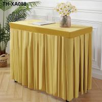 ราคา ผ้าปูโต๊ะประชุม ผ้าปูโต๊ะ ผ้ากำมะหยี่สีทอง สั่งทำพิเศษ (19627076476)