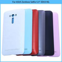 ราคา ใหม่สำหรับ ASUS Zenfone Selfie ZD551KL พลาสติกฝาหลัง ZD551KL แผงประตูหลังเคสเปลี่ยนด้วยปุ่มด้านข้าง (19618653988)