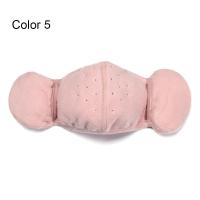 ราคา WIGLEYU ฝ้าย ตุ๊กตา ป้องกันฝุ่น ที่ปิดหูกันหนาว ที่ครอบหู อุปกรณ์ป้องกันใบหน้า ผ้าปิดปาก (21021304181)