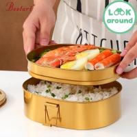 ราคา DT23 36 ปิ่นโตฝาปิดสีทอง คุณภาพดี Look Around (21006346242)