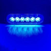 ราคา ไฟเตือนติดกระจังหน้ารถไฟแฟลชรถยนต์ LED ไฟฉุกเฉิน6LED ไฟเตือนไฟตำรวจสำหรับไฟแฟลชแอลอีดีรถบรรทุก12V 24V (21171190261)
