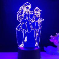 ราคา Anime Led Light Bloom Into You Night light for Bedroom Decor Manga Birthday Gift Room 3d Night Lamp Bloom Into You (19461384002)
