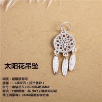 ราคา A Variety Of 999 Silver Pendants For Women Sterling Silver Single Silver Necklace Pendant Single Single Pendant Without Chain Simple Clavicle OCT (20632246339)