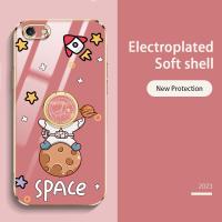 ราคา VRQR สำหรับ OPPO A57 2016 A39 A59 A59S F1S A71 A71 2018 A83 A1 A1K Realme C2 ชุบขอบตรงฉากแหวนนาฬิกานักบินอวกาศเคสนิ่มใส่โทรศัพท์หรูหราคุณภาพสูงการออกแบบใหม่ (20253802259)