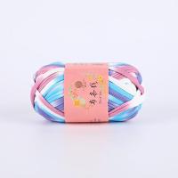 ราคา ด้ายถักไหมพรมมัดย้อม100กรัม ความเข็ดผ้าหลากสีด้ายถักไหมพรมสายกระเป๋า DIY หมอนอิงผ้าห่มเสื้อเชิ๊ต (17862031465)