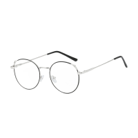 ราคา ใหม่ย้อนยุคหูแมวตกแต่งกรอบกลมกระจกแบน แว่นตาทรงเหลี่ยมโลหะทรงเหลี่ยม แว่นตาคอมพิวเตอร์ป้องกันแสงสีฟ้า (19826367540)