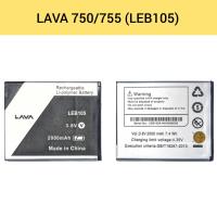 ราคา แบตเตอรี่ LAVA 750 755 LEB105 Phone Battery LCD MOBILE (3467666843)