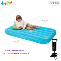 ราคา Intex ส่งฟรี ที่นอนเป่าลม โคซี่แอนด์ฟัน 0 88x1 57x0 18 ม สีฟ้า รุ่น 66801 ที่สูบลม ดับเบิ้ลควิ๊ก วัน (7611337884)