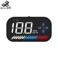 ราคา Circle Cool Car HUD Head up Display Digital Gps Speedometer Compass Hd Screen Universal For Outdoor Off road Vehicle (20928932759)