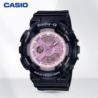 ราคา Casio นาฬิกา BABY G Series กันกระแทกกันน้ำไฟ LED ปฏิทินอัตโนมัติแฟชั่นผู้หญิงนาฬิกา BA 110PL 1A (16181270463)
