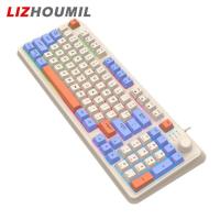 ราคา LIZHOUMIL K82 Gaming Keyboard Mechanical Keyboard Luminous 94 Keys Wired USB Port Hotswap Keyboard For Computer Laptop (20882382598)