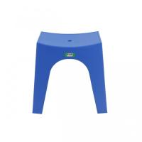 ราคา POP เก้าอี้พลาสติกเหลี่ยม รุ่น มิร่า สีฟ้า (20532924379)