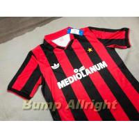 ราคา Retro เสื้อบอลย้อนยุค Vintage ทีม เอซี มิลาน เหย้า 1988 AC Milan Home 1988 แดงดำ สุดเท่ห์ (12509875906)