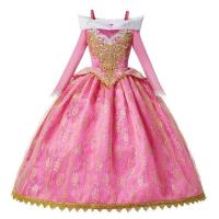 ราคา ZZOOI MUABABY 25 Styles Princess Fancy Dress Up for Girls Elsa Sophia Rella Snow White Sleeping Beauty Halloween Party Anna Costume (18135031828)
