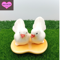 ราคา ตุ๊กตาจิ๋ว ตุ๊กตาเซรามิก ตุ๊กตาเซรามิค จัดสวนจิ๋ว นกเซรามิก นกเซรามิค นกคู่รัก (17863034748)