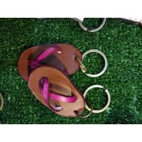ราคา พวงกุญแจ งาน Handmade พวงกุญแจ พวงกุญแจ รองเท้าแตะจิ๋ว น่ารักๆ สีสันสดใส (16903815238)