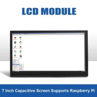 ราคา 7 Inch 1024X600 LCD Screen IPS Full Viewing Angle Control Board Capacitive Screen Touch Display for Raspberry Pi (15291607156)