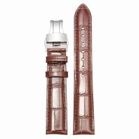 ราคา สายนาฬิกา BULOVA สายหนังวัว AUTOMATIC ซีรีส์กันน้ำชายและหญิงหัวล็อคคู่ 20 มม (17131060150)