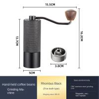 ราคา Manual Coffee Grinder with Stainless Steel Grinding Core All Metal Body Hand Brewed Coffee Portable Coffee Accessories (21052395613)