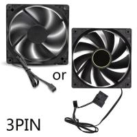 ราคา 4Pin 3Pin พัดลม Casing PC ขนาด120มม พัดลมเก็บเสียง12ซม พัดลมทำความเย็นเงียบพัดลมตัวระบายความร้อนซีพียูคอมพิวเตอร์12V DC แบบไม่มีแปรง (18732633263)
