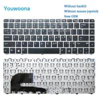 ราคา New ORIGINAL Laptop Keyboard For HP EliteBook745 G3 745 G4 840 G3 G4 848G3 ZBOOK 14u G4 (20315647710)