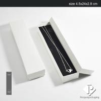 ราคา กล่องใส่เครื่องประดับ ราคาพิเศษ กล่องของขวัญใส่สร้อยข้อมือหรือสร้อย หรือ อื่นๆ ราคาถูก วัสดุเป็นกระดาษ 4 5x24x2 8cm (17284132214)