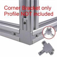 ราคา Aluminum Profile Right angle Connector T profile L shape 3 way Hidden Bracket 20 30 40 Bracket Connector 90 deg Inside Corner (17056724735)