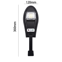 ราคา 4 3 2 1 grid lampu solar luar rumah terang Solar Street Lights LED Outdoor Waterproof Wall Lamp Remote light Solar Powered LED Motion Sensor Light for Garden Yard Lighting 3 Modes (12027657124)