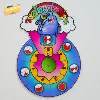 ราคา สื่อการสอนคณิตศาสตร์ วงล้อเศษส่วน หมุนได้ทุกวงล้อ จำนวน 10 แบบ (19782752415)