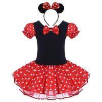 ราคา DISNEY ชุดมินนี่เมาส์สำหรับเด็กทารกเค้ก Smash Tutu ตาข่าย Polka Dot เด็กวัยหัดเดินทารกงานเลี้ยงวันเกิด Frock เด็ก Mickey คอสเพลย์ (20575836671)