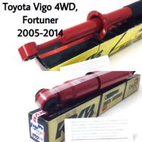 ราคา 1 คู่ โช๊คอัพ หน้า Toyota VIgo 4WD Fortune ปี 2005 2014 KYB สีแดง Fortuner หน้า (16221740960)