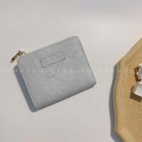 ราคา ZePo กระเป๋าสตางค์นักเรียนแบบสั้นพับได้เรียบง่ายหัวเข็มขัดหนังแท้กระเป๋าสตางค์ (20639918730)