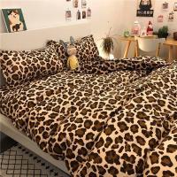 ราคา Claroom Leopard Pattern Duvet Cover Comforter Bedding Queen King Bed Linens With Sheet Pillowcase Quilt Cover Sets (11351193501)