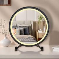 ราคา Ekohouse กระจกแต่งหน้า กระจกกลมตั้งโต๊ะ กระจกแต่งหน้าไฟ LED กระจกกลม กระจกตั้งโต๊ะ กระจกมินิมอล กระจกพร้อมฐานตั้ง กระจกโต๊ะเครื่องแป้ง Mirrors (21126865505)